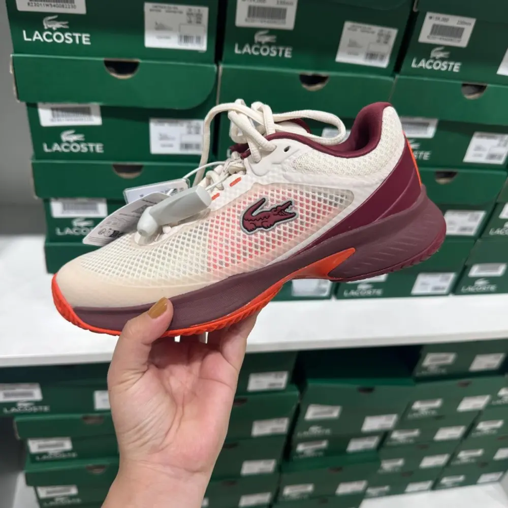 Alternative view of Giày Lacoste Tech Point SFA ‘Dark Red’ 746SFA0015OW9