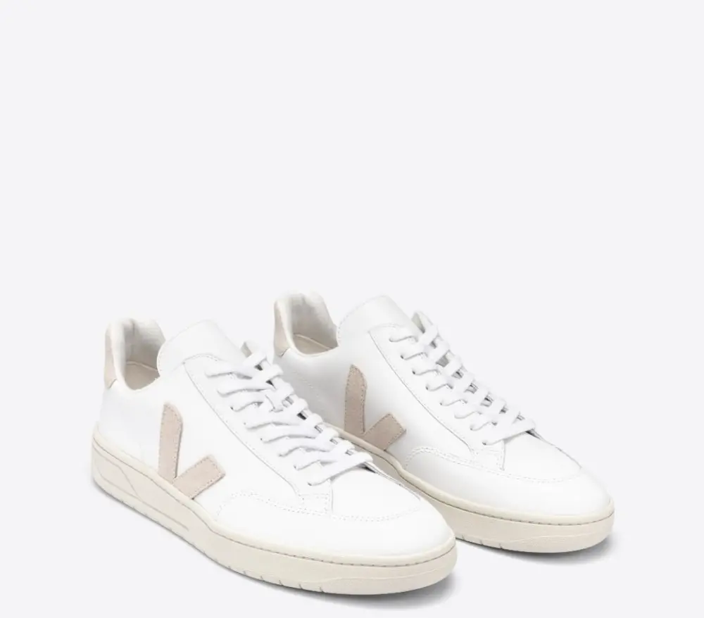 Alternative view of Giày Veja V-12 Leather ‘White Sable’ XD0202335A
