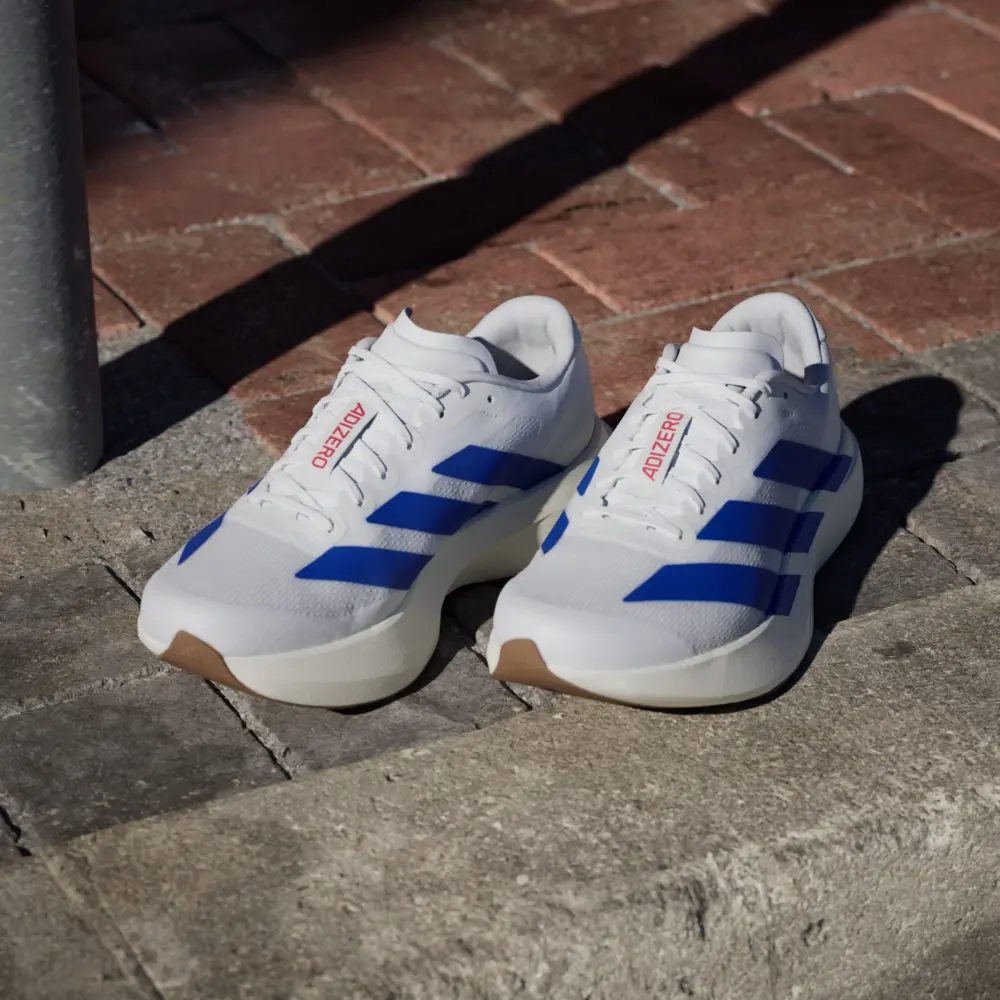 Giày Adidas Adizero Evo SL ‘White Royal Blue’ JS4494 - Ảnh 4