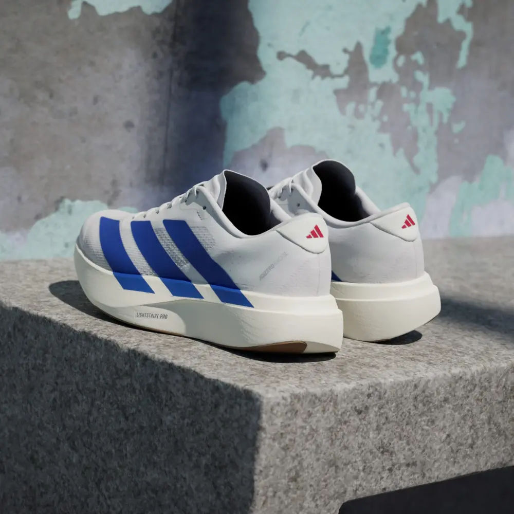 Giày Adidas Adizero Evo SL ‘White Royal Blue’ JS4494 - Ảnh 3