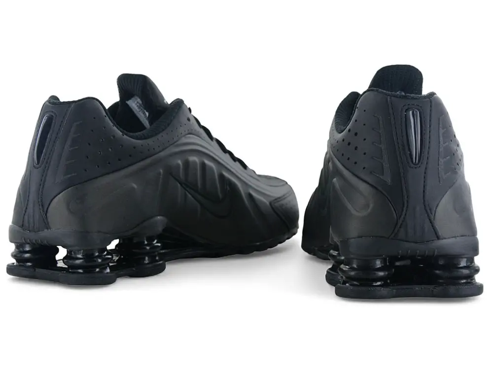 Giày Nike Shox R4 ‘Black Bright Crimson’ HQ1988-001 - Ảnh 5
