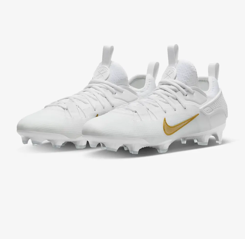 Giày Nike Huarache 9 Elite Low LAX Lacrosse Cleats ‘White’ FD0089-100 - Ảnh 4