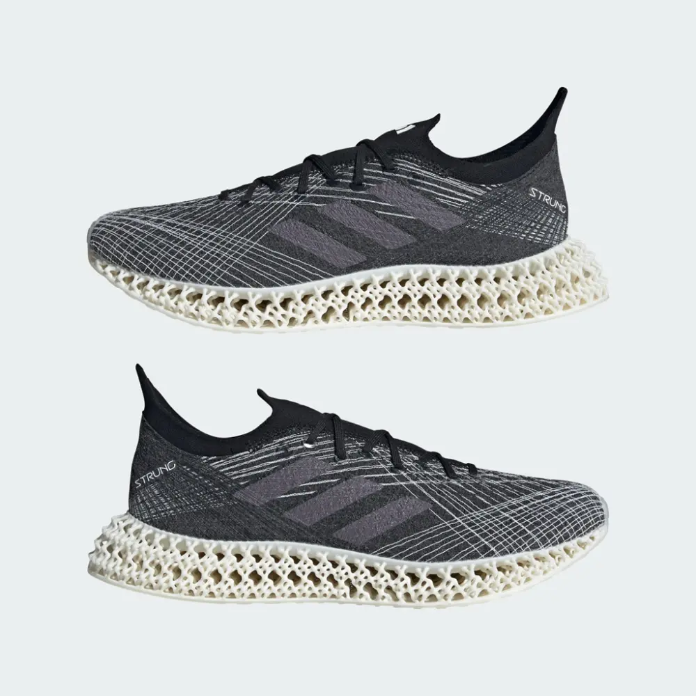Giày Adidas 4DFWD Strung ‘Core Black Grey’ ID8893 - Ảnh 3