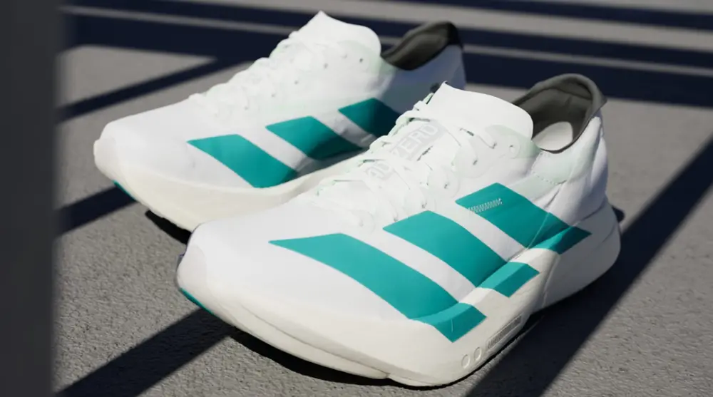 Giày Adidas Adizero Adios Pro 4 "White Pulse Teal" JR1267 - Ảnh 3