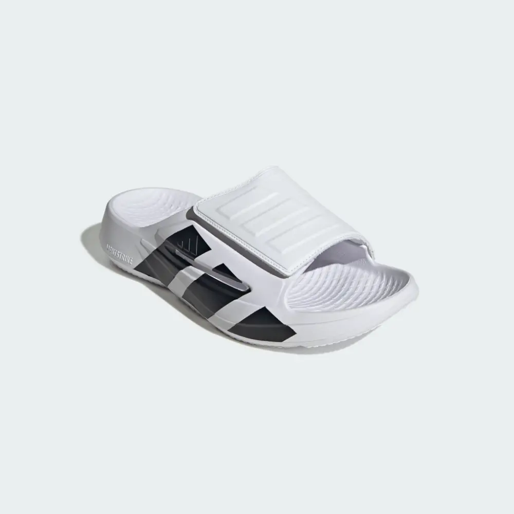 Dép Adidas Lightblaze Slides ‘White Black’ JS3584 - Ảnh 4