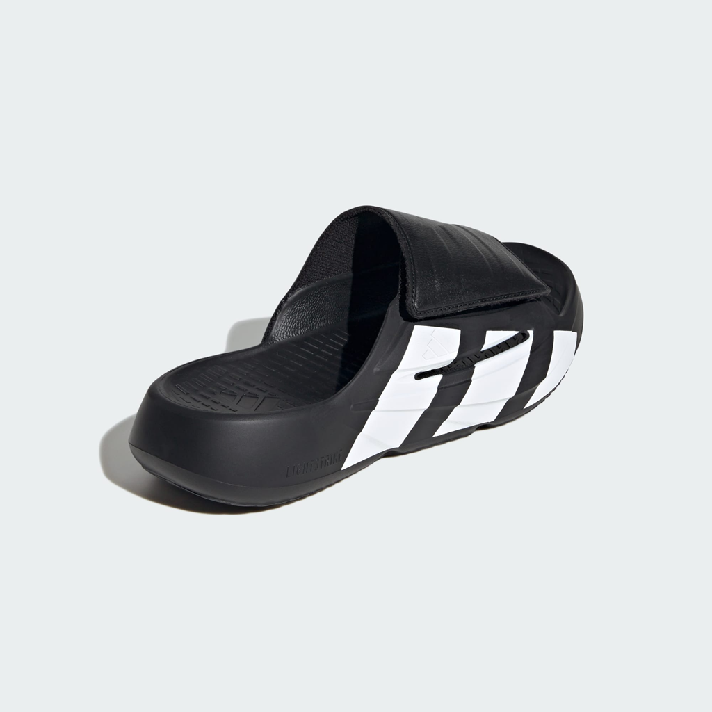Dép Adidas Lightblaze Slide ‘Black White’ JR1253 - Ảnh 4