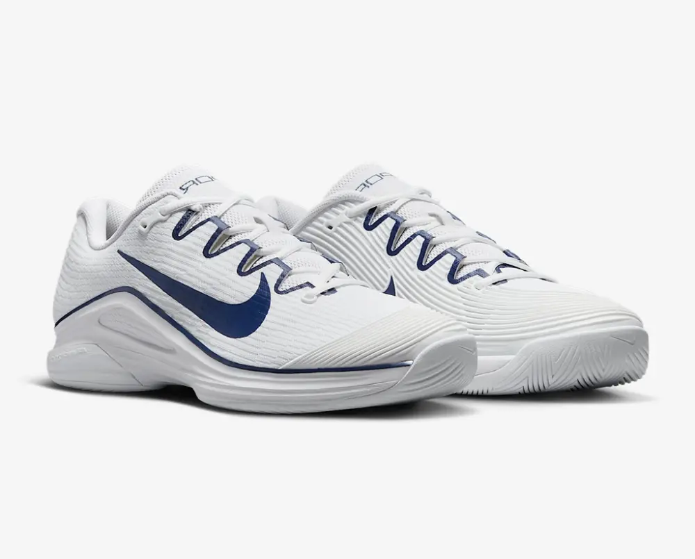 Giày Nike Court Air Zoom Vapor 12 HC ‘White Midnight’ IB7168-100 - Ảnh 3