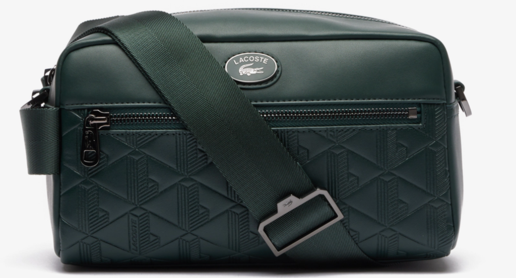 Túi Lacoste Monogram Print Pouch Purse ‘Green’ NH4398MR-B43