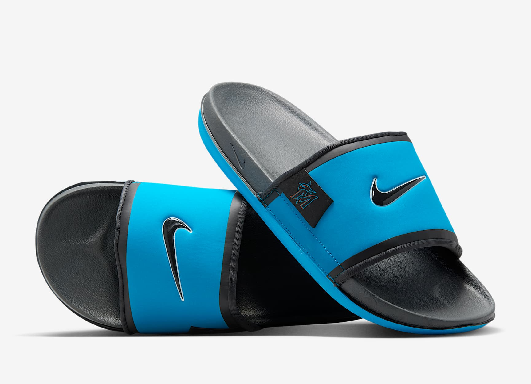 Alternative view of Dép Nike Offcourt Slide ‘Miami Marlins’ FN4187-400