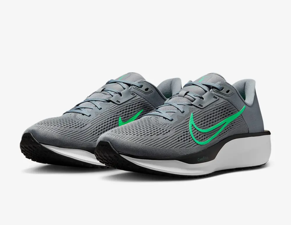 Giày Nike Quest 6 ‘Smoke Grey Green Shock’ FD6033-009 - Ảnh 3