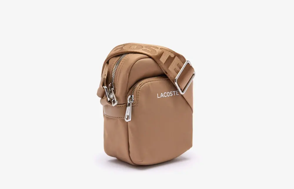 Alternative view of Túi Lacoste Active Nylon Satchel Bag ‘Brown’ NU4350SG-M86