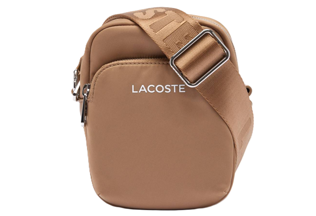 Túi Lacoste Active Nylon Satchel Bag ‘Brown’ NU4350SG-M86