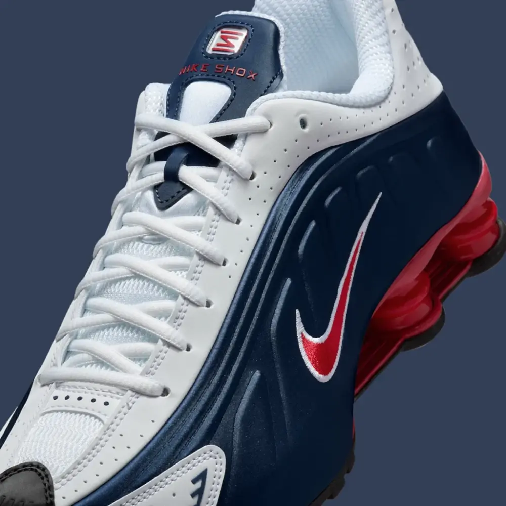 Giày Nike Shox R4 ‘USA 2025’ HQ1988-400 - Ảnh 4
