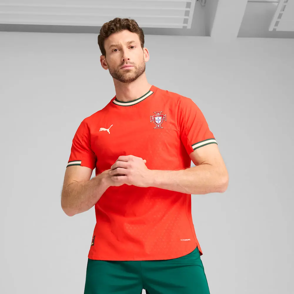 Áo Puma Portugal 2025 Authentic Home Jersey ‘Red’ 780766-01 - Ảnh 4