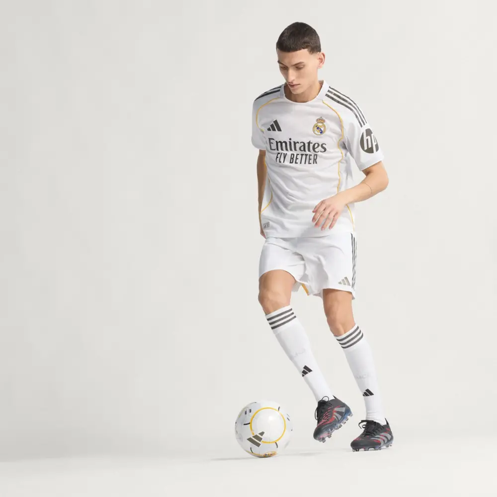 Alternative view of Áo Adidas Real Madrid 25/26 Home Authentic Jersey ‘White’ JV5918