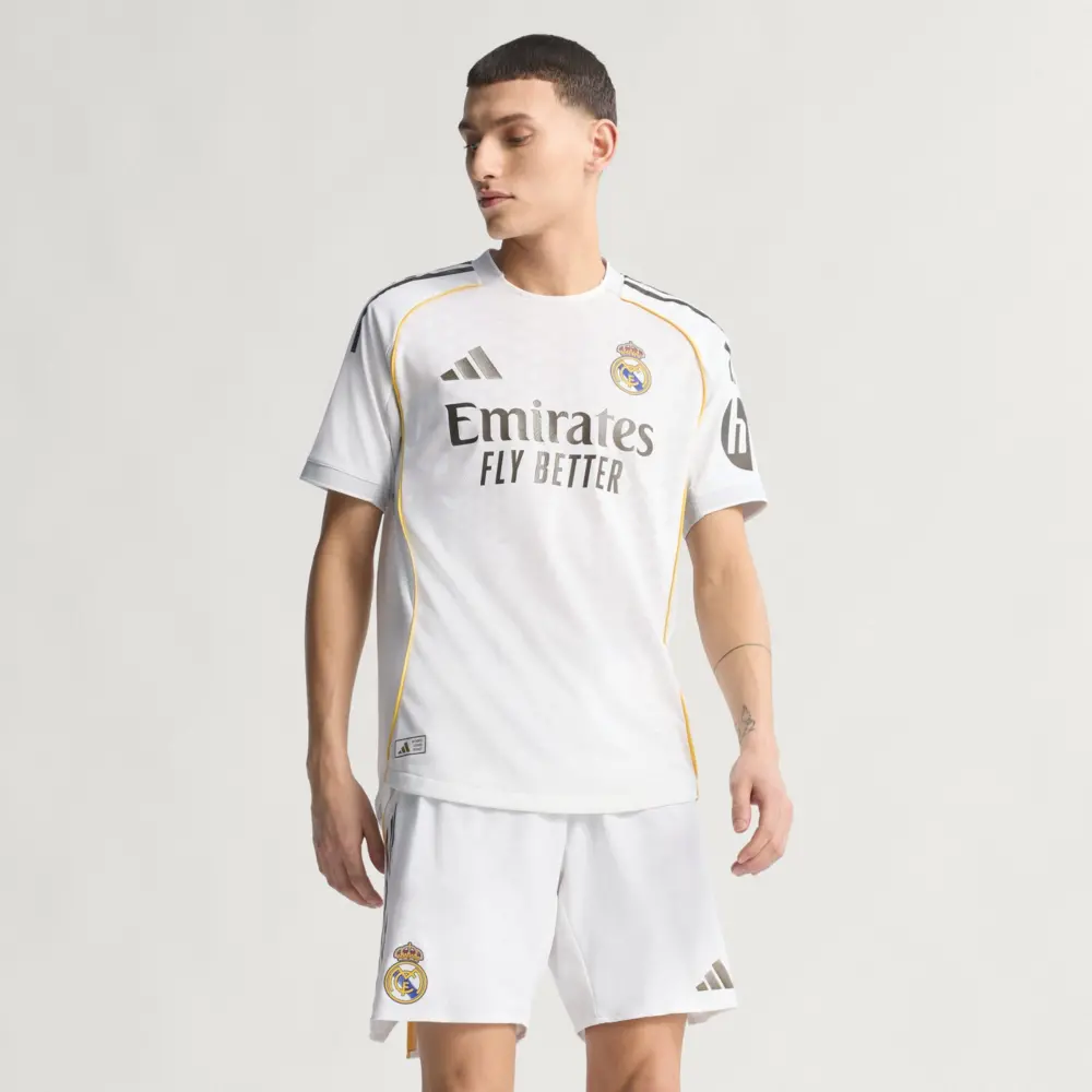 Áo Adidas Real Madrid 25/26 Home Authentic Jersey ‘White’ JV5918 - Ảnh 5