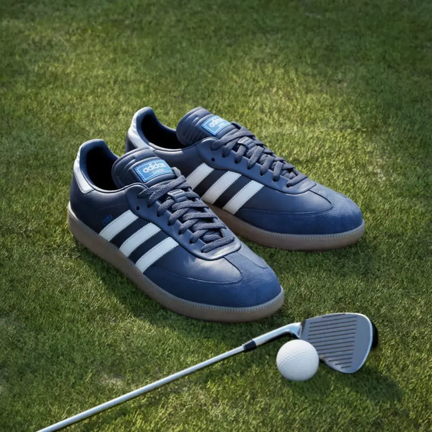 Giày Adidas Samba Spikeless Golf ‘Blue’ JP8544 - Ảnh 3
