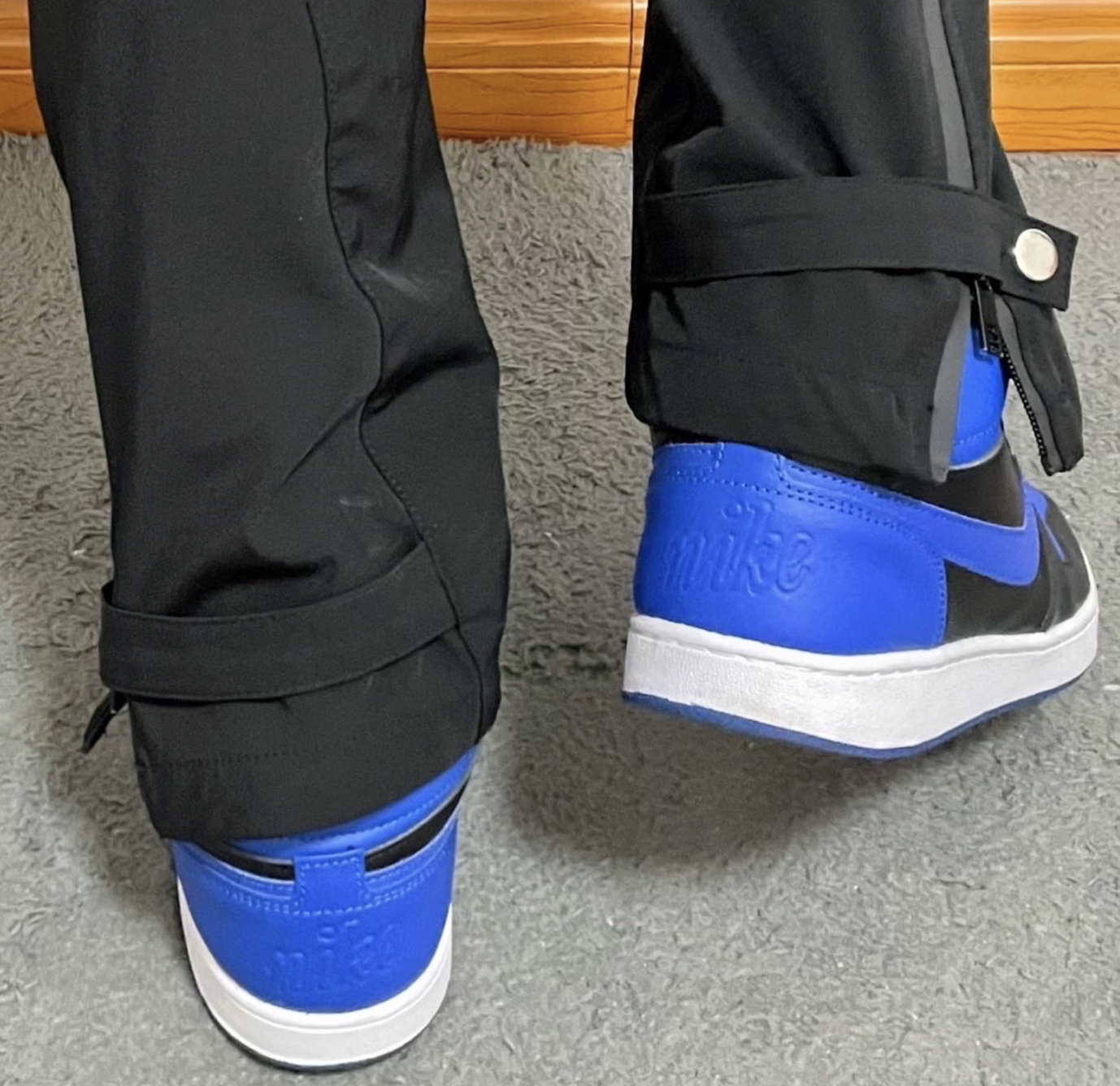 Giày Nike Ebernon Mid ‘Black Game Royal’ AQ1773-001 - Ảnh 4