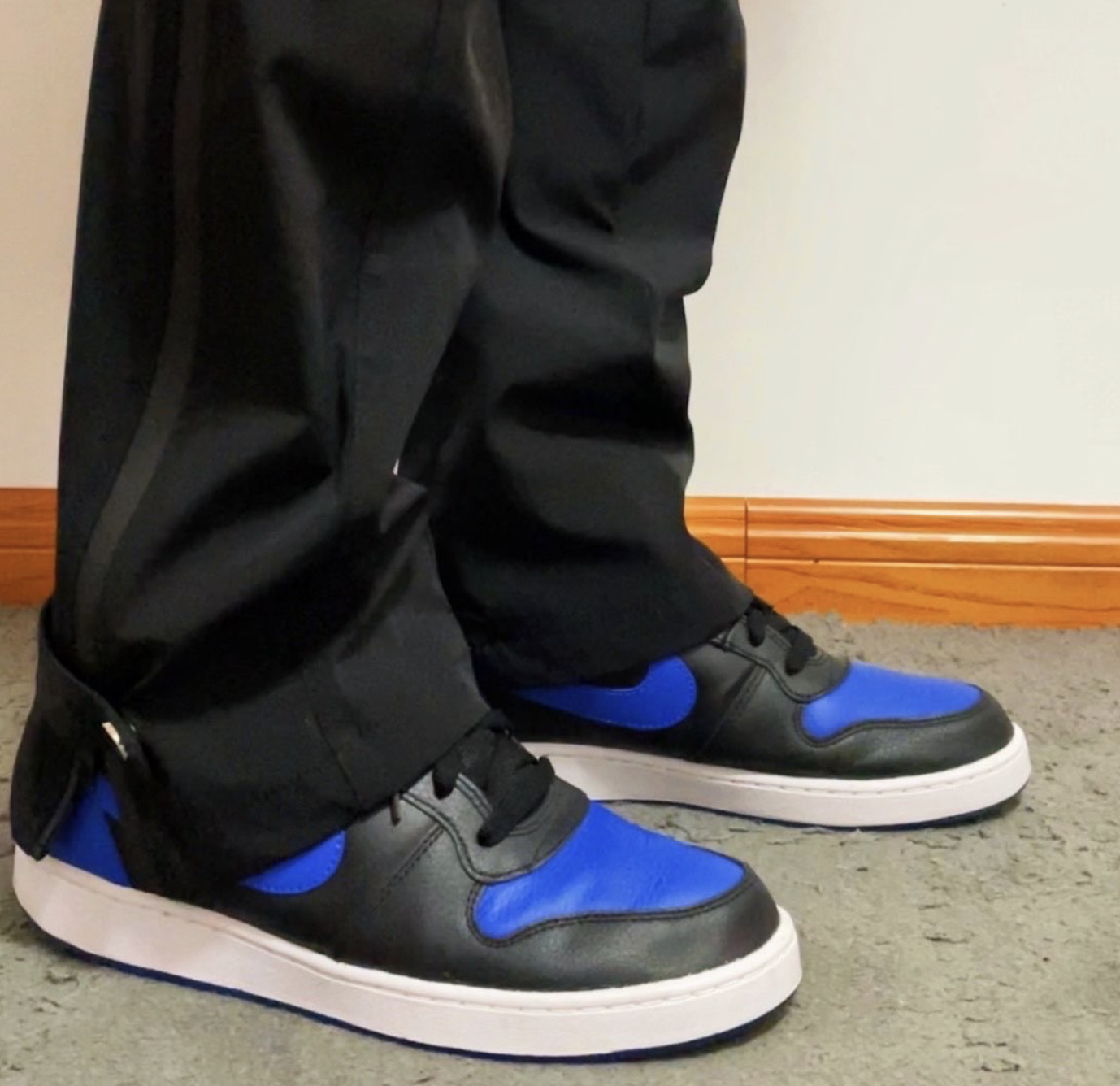 Giày Nike Ebernon Mid ‘Black Game Royal’ AQ1773-001 - Ảnh 5