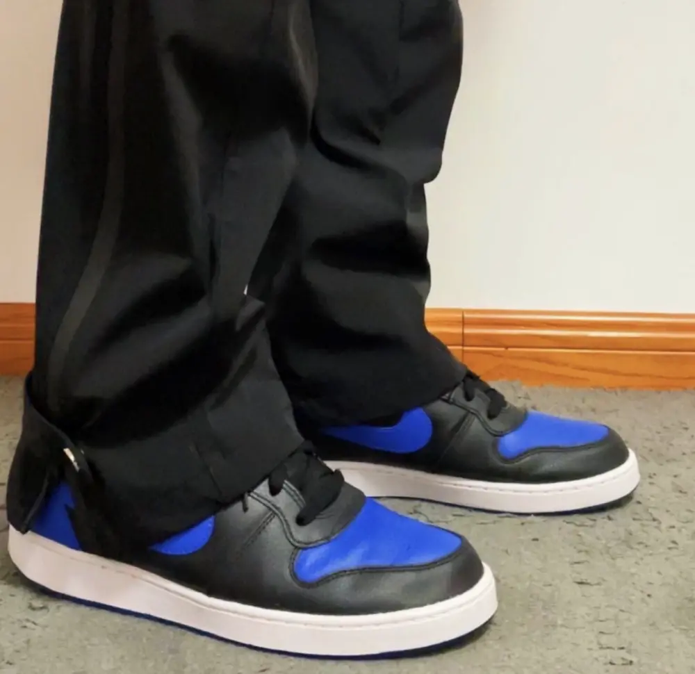 Giày Nike Ebernon Mid ‘Black Game Royal’ AQ1773-001 - Ảnh 5