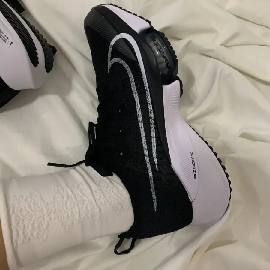 Giày Nike Air Zoom Tempo NEXT% Flyknit ‘Black White’ CI9924-003 - Ảnh 4
