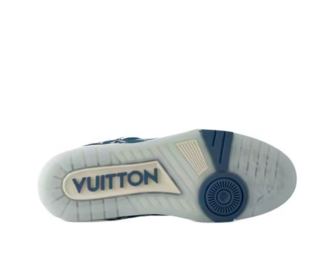 Alternative view of Giày Louis Vuitton Trainer Sneaker ‘Blue’ 1ADHIT