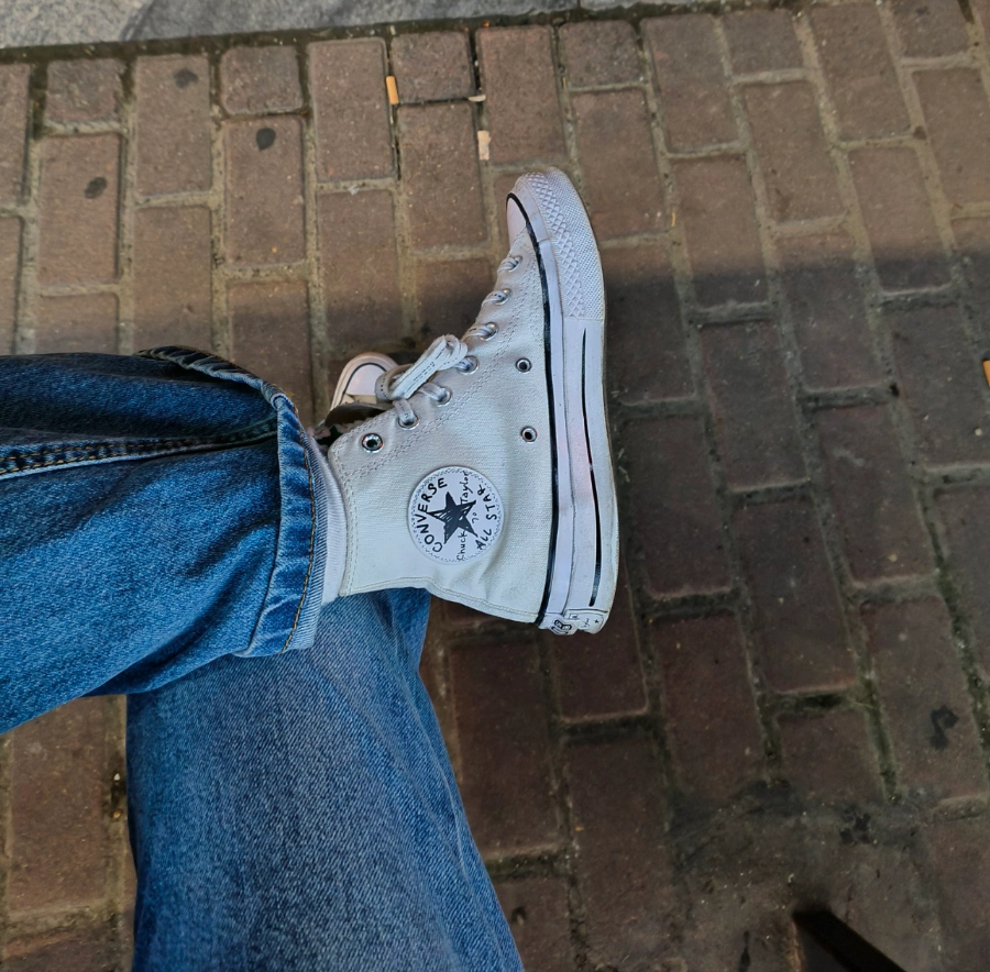 Alternative view of Giày Converse Chuck 70 High OX Black Sail ‘White’ A03751C