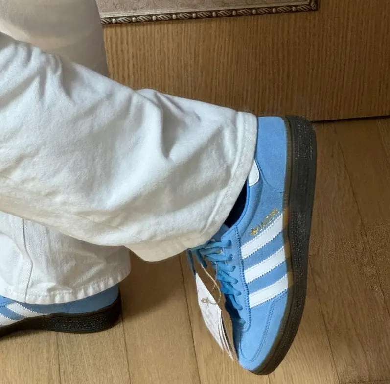 Alternative view of Giày Adidas Handball Spezial ‘Light Blue’ JI2902