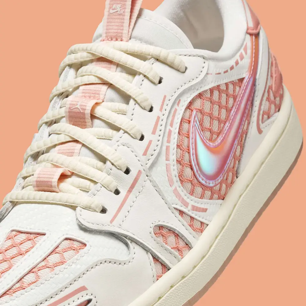 Giày Nike Air Jordan 1 Low MM V3 ‘Sail Washed Coral’ HQ2186-180 - Ảnh 3