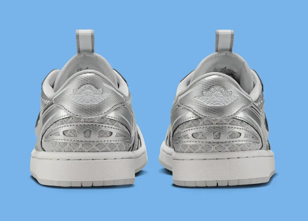 Giày Nike Air Jordan 1 Low Method Of Make V3 ‘Metallic Silver’ HQ2186-002 - Ảnh 4