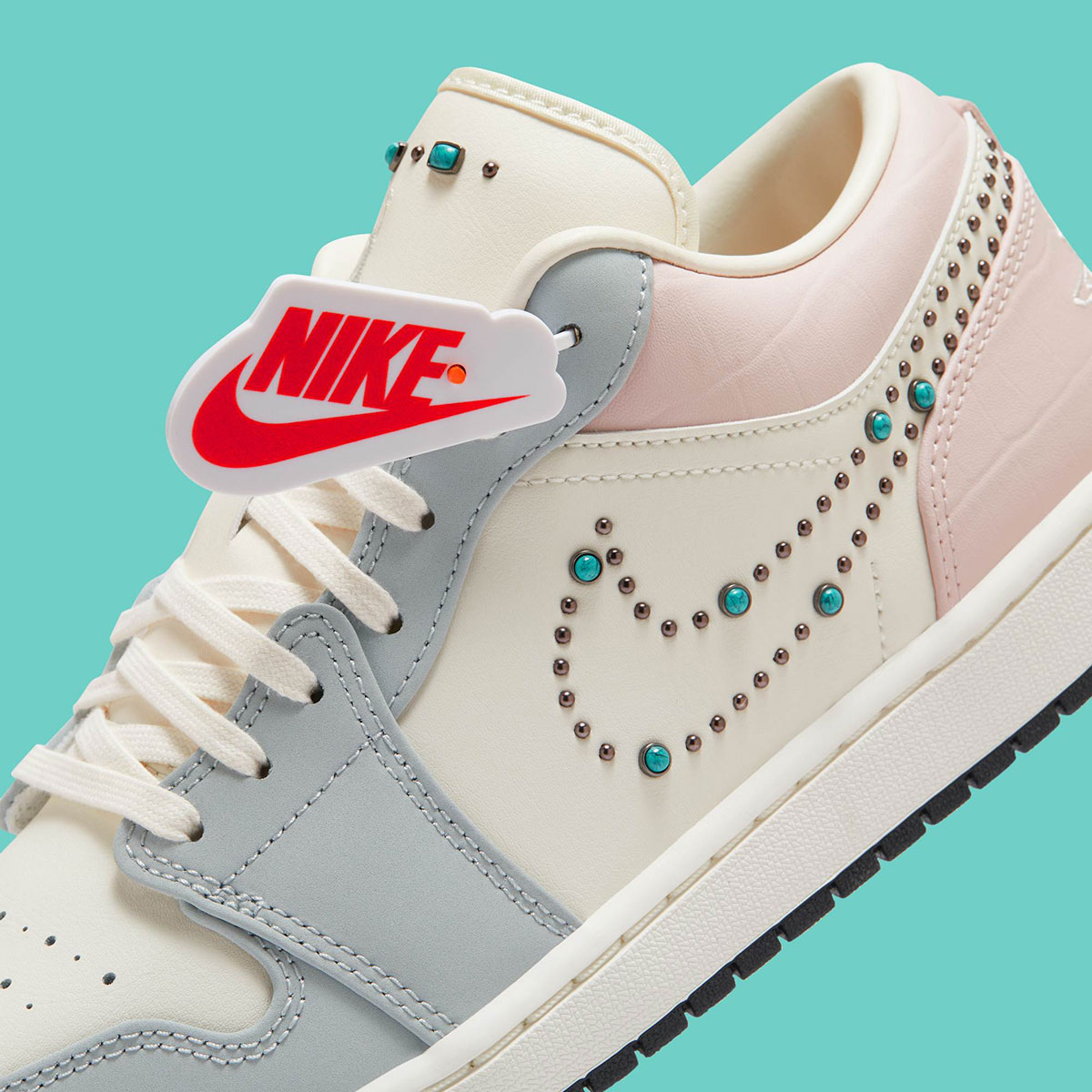 Alternative view of Giày Nike Air Jordan 1 Low ‘Turquoise’ IH7319-001