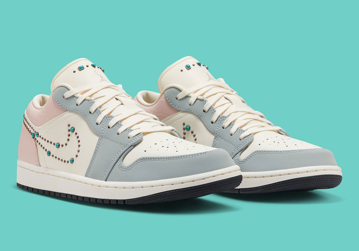Giày Nike Air Jordan 1 Low ‘Turquoise’ IH7319-001 - Ảnh 5