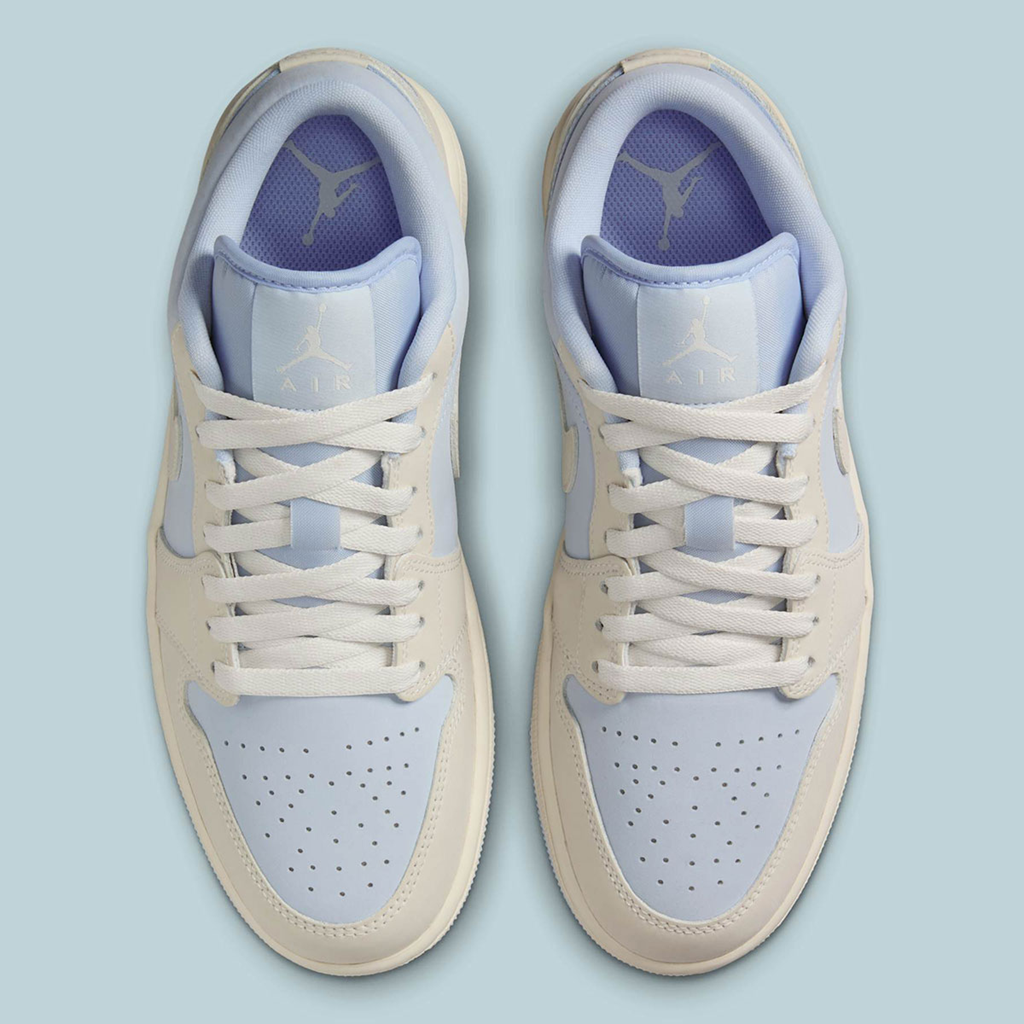 Alternative view of Giày Nike Jordan 1 Low SE 'Hydrogen Blue' IB4003-407