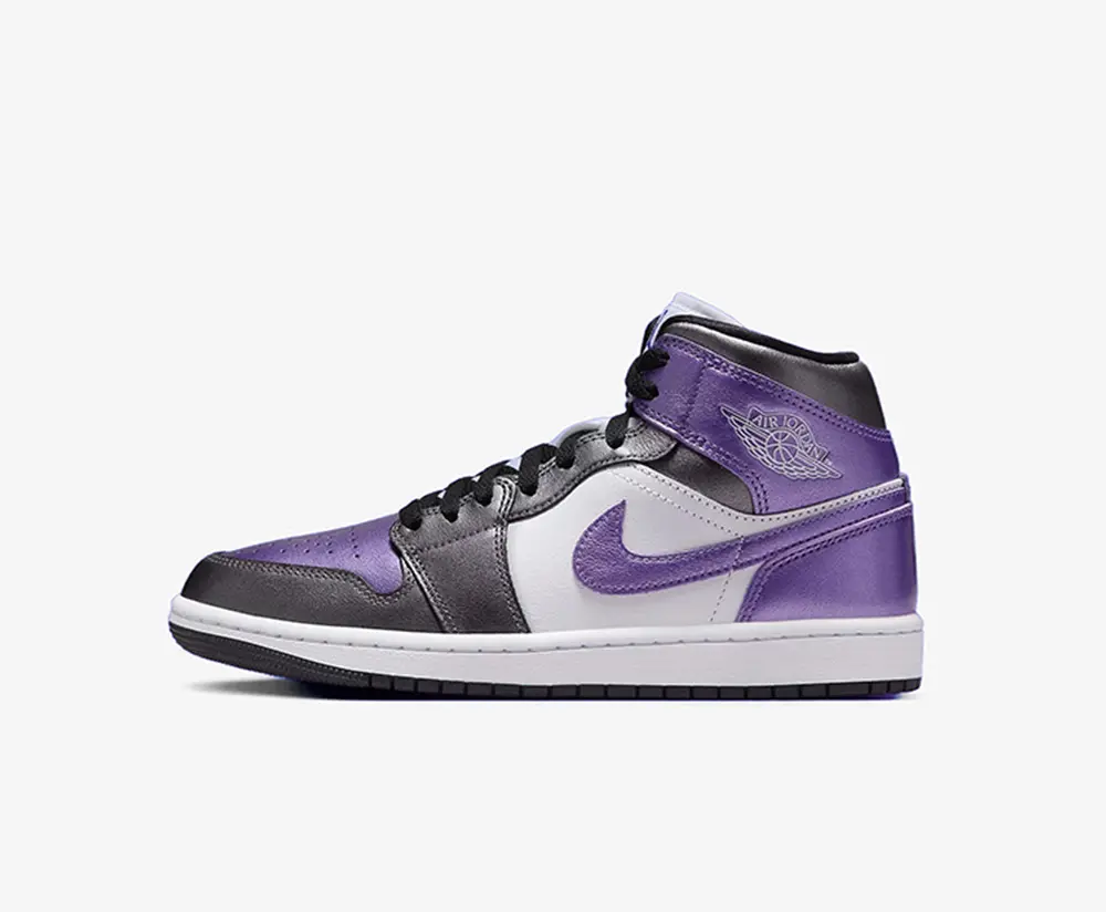 Giày Nike Air Jordan 1 Mid 'Metallic Purple' HJ5911-105 - Ảnh 3