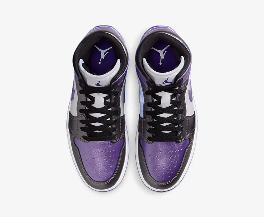 Giày Nike Air Jordan 1 Mid 'Metallic Purple' HJ5911-105 - Ảnh 5