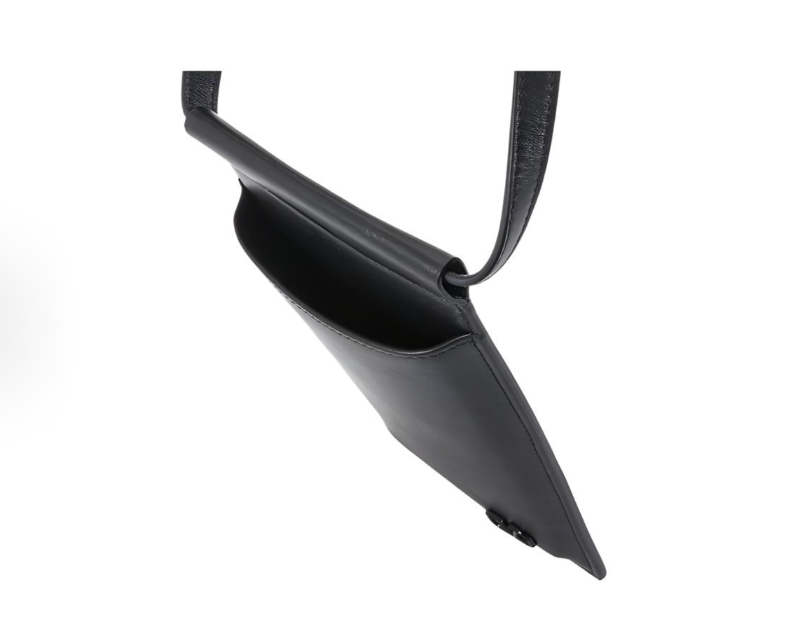 Túi Valentino Leather Shoulder Bag ‘Black’ 2Y2P0U15ZQU0NO - Ảnh 3