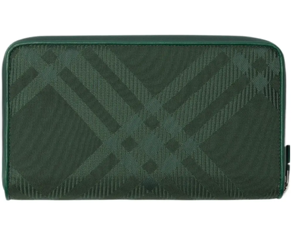 Ví Burberry Check Long Wallet ‘Green’ 80807381 - Ảnh 4