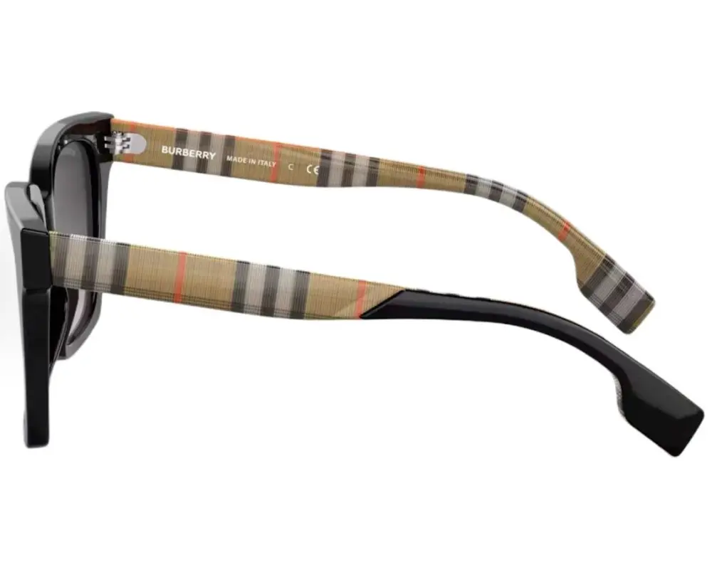 Kính Burberry Sunglasses ‘Beige Black’ BE433539298G - Ảnh 3
