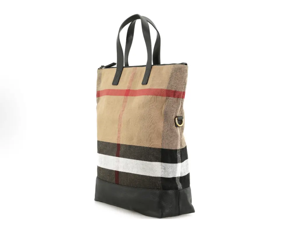 Túi Burberry Shoulder Tote Bag ‘Beige’ 40202341 - Ảnh 4