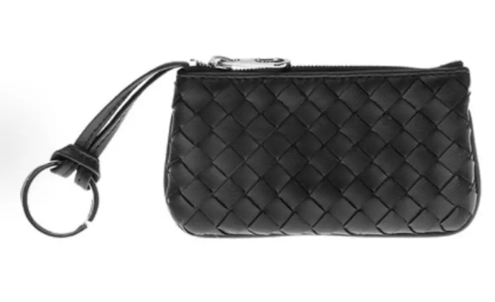 Ví Bottega Veneta Intrecciato Zipper Clutch 'Black' 131232-V0016-1259 - Ảnh 4