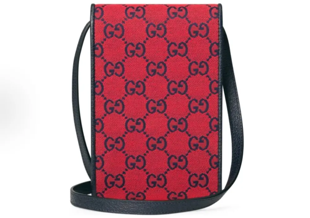 Túi Gucci Old Flower Shoulder Bag 'Red' 661109-2UZAV-6477 - Ảnh 3