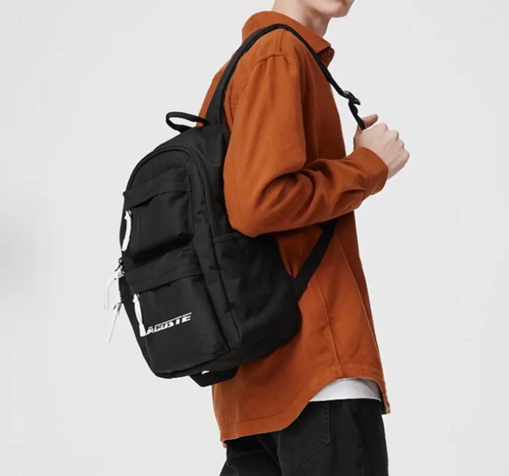 Balo Lacoste Crocodile Backpack ‘Black’ NH4044NZ-138195 - Ảnh 3