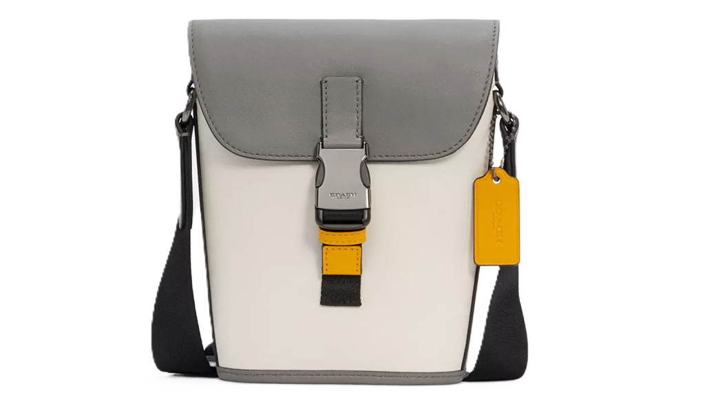 Túi Coach Small Track Flap Crossbody Bag ‘White’ C4160-QBSR1