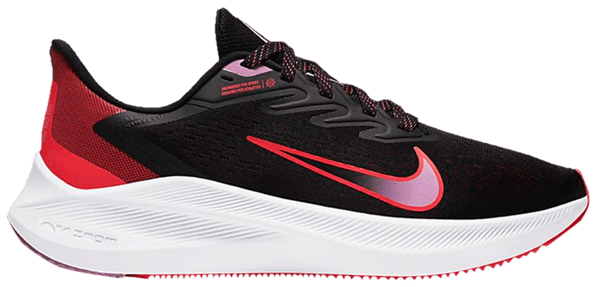 Giày Nike Wmns Air Zoom Winflo 7 ‘Black Flash Crimson’ CJ0302-008
