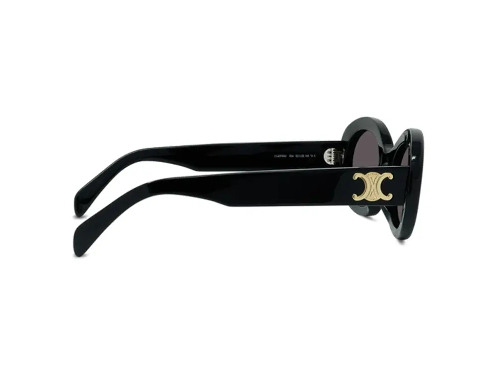 Kính Celine Oval Sunglasses 'Black' CL40194U-01A - Ảnh 5