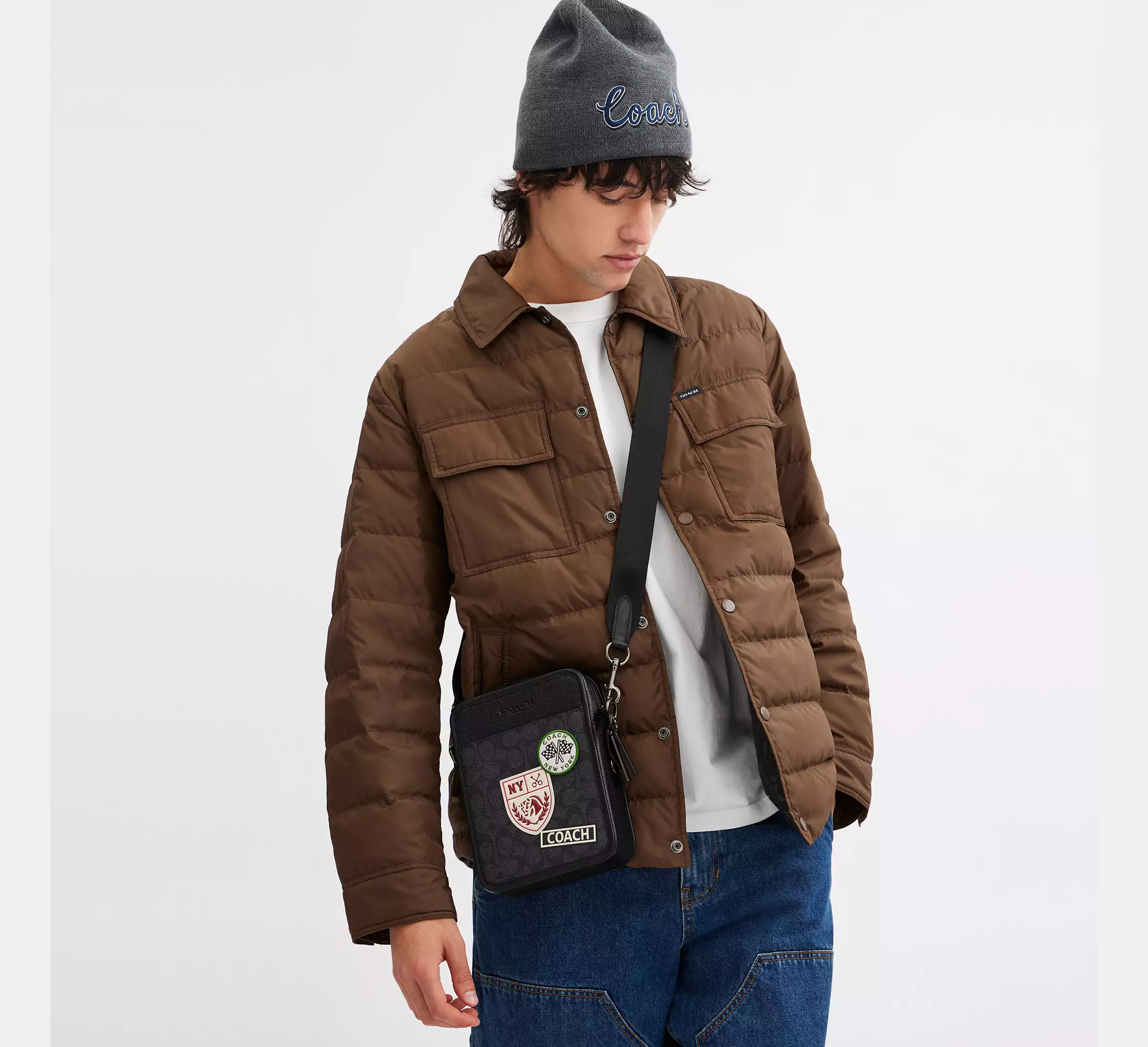 Alternative view of Túi Coach Sullivan Crossbody ‘Gunmental’ CY894-QBA5F