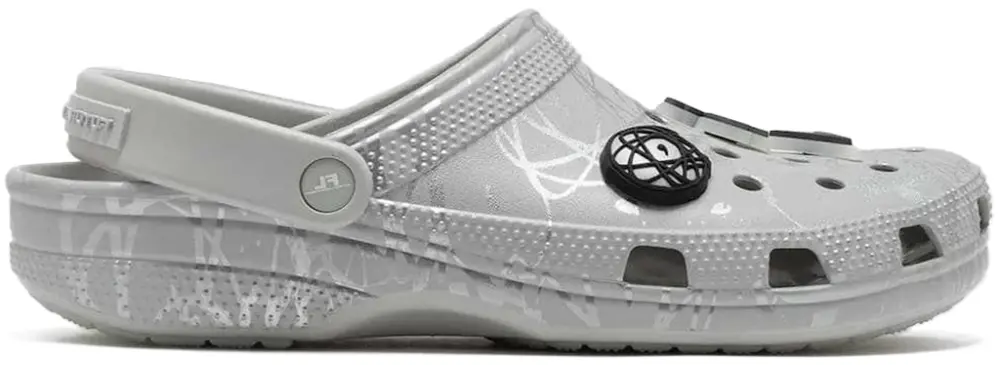 Dép Crocs Classic Clog x Futura Laboratories ‘Pearl White’ 209622-101
