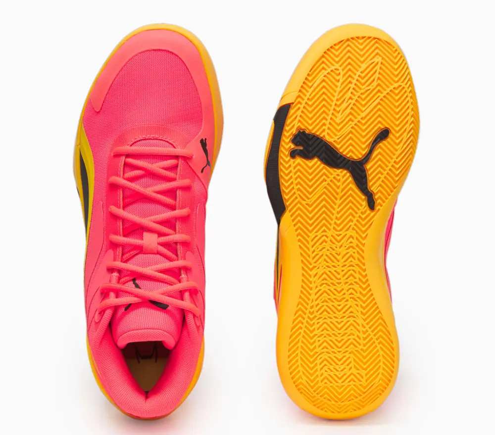 Alternative view of Giày Puma Court Pro ‘Red Black Yellow’ 310829-01
