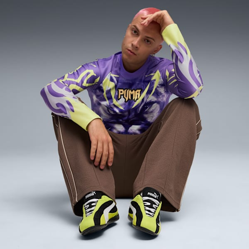 Giày Puma Speedcat Plus ‘Lime Smash White’ 402995-01 - Ảnh 4