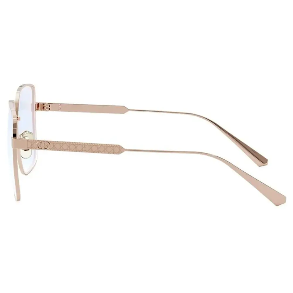 Kính Nữ Dior Cannage Eyeglasses 'Rose Gold' O-S1F-E0BB - Ảnh 3